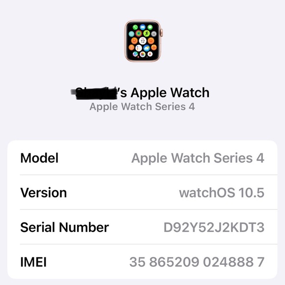 Apple series 4 Watch used - Picture 1 of 1